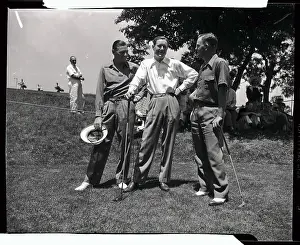 Harold McSpaden, Byron Nelson, and Sam Byrd