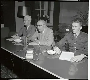 Harold Ostertag with James McQueen and Charles Owsley