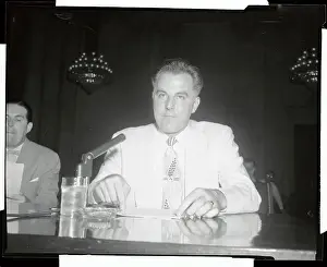 Harold Velde Addressing a Senate Subcommittee
