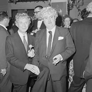 Harpo Marx and Brendan Behan