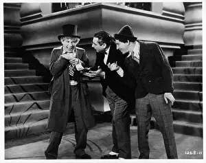 Lac0011 Prints: Harpo Marx, Zeppo Marx And Goucho Marx In Animal Crackers