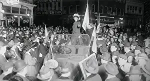 Rally Prints: Harriet Burton Laidlaw in Columbus Circle