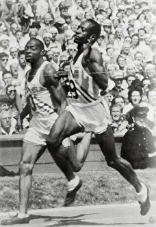 Harrison Dillard Winning Olympic Dash