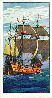 Gold Colour Prints: The Harry Grace A Dieu