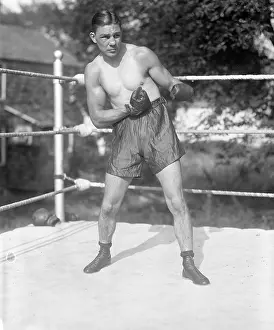 Prints of CIRCA 1923: Edward Henry 'Harry Greb' nicknamed 'The Pittsburgh Windmill' poses for a portrait while training, circa 1923. (Photo by The Stanley Weston Archive/Getty Images) In the Ring: The Art of Boxing: Harry Greb
