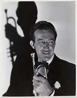 Trumpet Prints: Harry James In Fillm Still With Trumpet