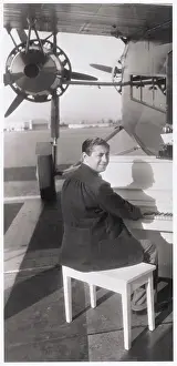 Harry Revel Playing the Piano