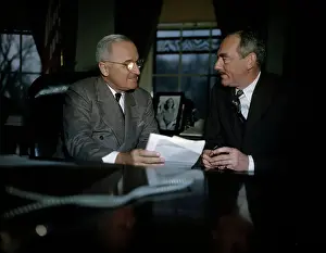Harry Truman with Dean Acheson