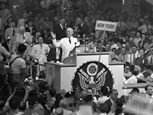 Harry Truman Speaking at Convention