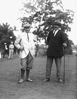 Harry Vardon and Ted Ray on Golf Course