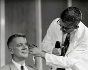 Williams Prints: Harry Williams and Carl Pfeiffer Conducting LSD Experiment