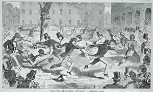 Cambridge Prints: Harvard University Students Dancing
