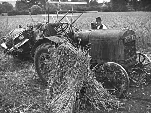 Tractor Prints: Harvesting Crops