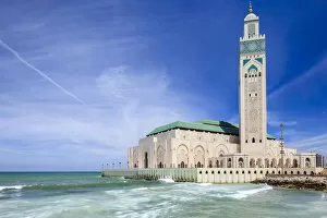 Images Dated 10th September 2014: The Hassan II Mosque in Casablanca