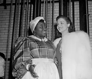 Relief Prints: Hattie McDaniel And Carol Bruce