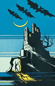Vampire Prints: Haunted house