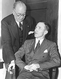 Edward J Prints: Hauptmann and His Attorney