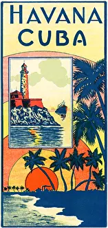 Palm Prints: Havana, Cuba; Castle