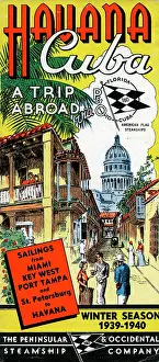 Human Likeness Prints: Havana, Cuba, The Peninsular & Occidental Steamship Company