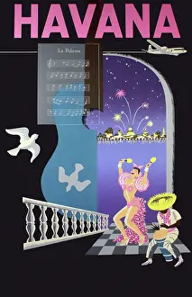 Fireworks Prints: Havana; La Paloma