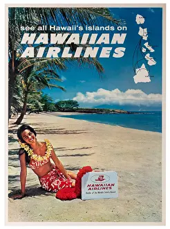 Hawaiian Airlines Beach Beauty