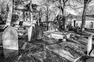 Images Dated 23rd February 2016: Haworth Parsonage from the graveyard