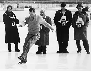 Hayes Alan Jenkins Performing on the Ice