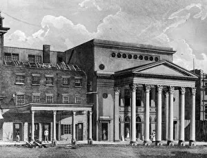 The Stage Gallery: Haymarket Theatre Artwork 1822