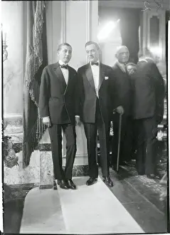 Hays Prints: Will Hays and Mayor Walker at Paramount Theater