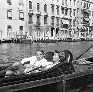 Hayworth And Merrill In Venice