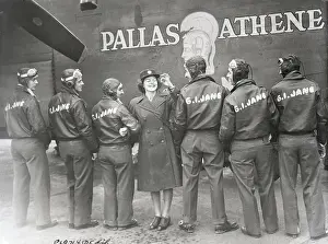 Christening Prints: Hazel Bliss and Bomber Crew Christening G.I. Jane