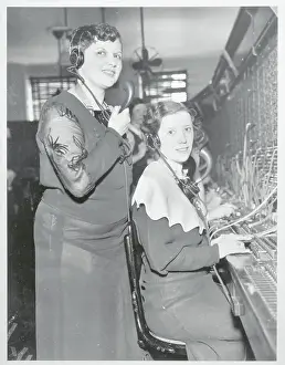 Hazel Boyd and Miss Welsh