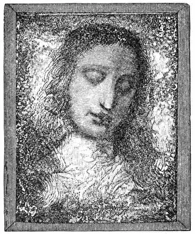 Images Dated 15th January 2016: Head of Christ by Leonardo Da Vinci