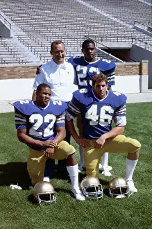 South Bend Prints: Head Coach and Tri-Captains of Notre Dame Football Team