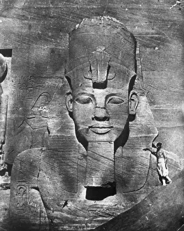 Portrait Male Architectural Prints: Head Of A Pharaoh