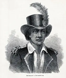 Haiti Prints: Head/Shoulders Gen Toussaint L'Ouverture