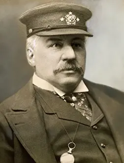 Steel Prints: Head And Shoulders Photo Of J P Morgan