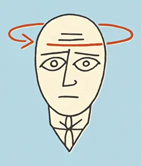 Contemplate Prints: Head Spinning in Circles