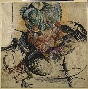 Boccioni Prints: Head Study Mother