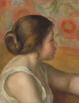 Post Impressionist Prints: Head Of A Young Girl