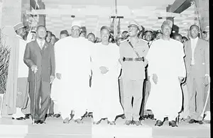 Nigerian Prints: The Heads Of State Of Five Africa Nation