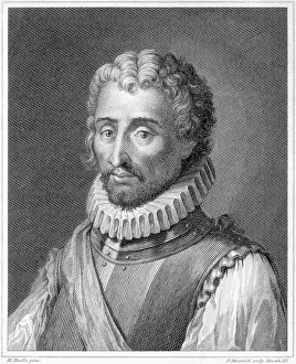 15th Century Prints: Headshoulders Engr/Christopher Columbus