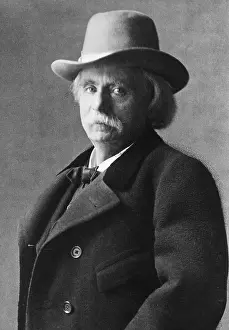 Discover the Melodies of History: Headshoulders Photo Of Edvard Grieg