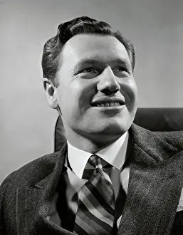 Industrialist Prints: Headshoulders Photo Of Nelson Rockefelle