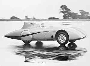Racecar Prints: Healey Racing at Bonneville Salt Flats