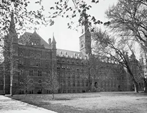 Georgetown Prints: Healy Building At Georgetown University