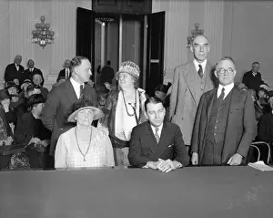 Harding Prints: Hearing of the Bloom Bill