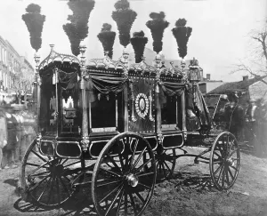 Springfield Prints: Hearse Carrying Abraham Lincoln's Body