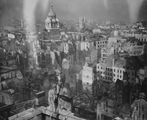 The Blitz World War II (September 1940-May 1941) Gallery: Heart Of London