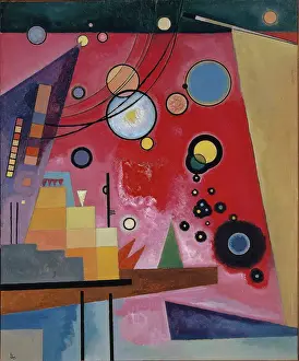 Kandinsky Prints: Heavy Red
